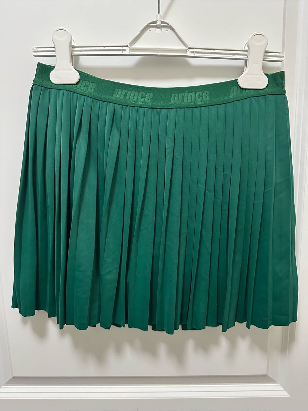 Prince Green Pleated Circle Skirt